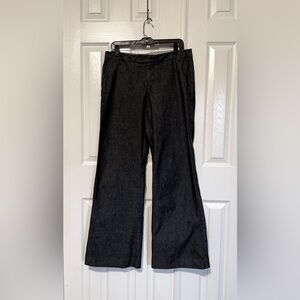 Gap Women’s Blue Dark Wash Denim Fly Pockets Jeans 12